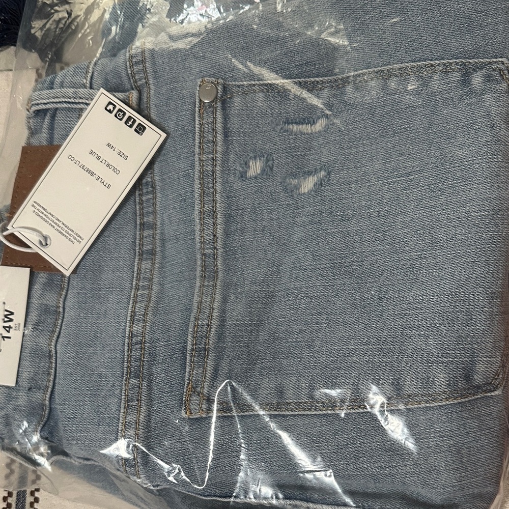 Judy Blue Mid Rise Tummy Control Destroy Skinny Denim Jeans Light Wash 88797 - Picture 5 of 6
